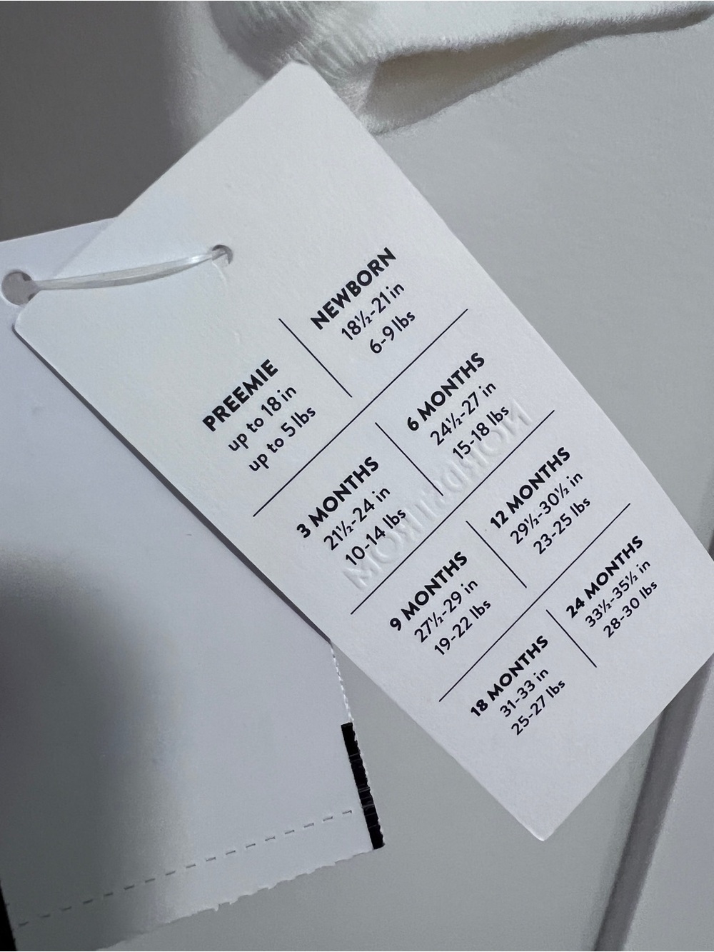 Nordstrom White Quilted Footed One-Piece with Pink Stripes - Picture 10 of 10